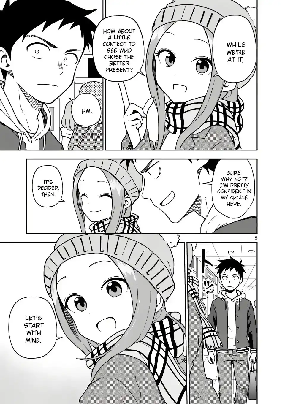 Karakai Jouzu no (Moto) Takagi-san Chapter 166 5